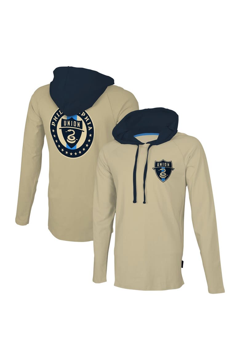 Men's Stadium Essentials Gold Philadelphia Union Tradition Raglan Hoodie Long Sleeve T-Shirt, Main, color, Gold