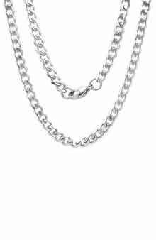 Men's 18k Gold Plated Cuban Chain Necklace