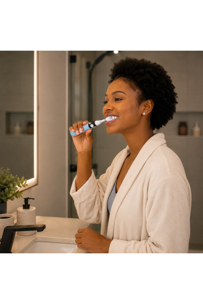 Portable UV Sanitizer & Sonic Toothbrush Set, Alternate, color, Multicolor