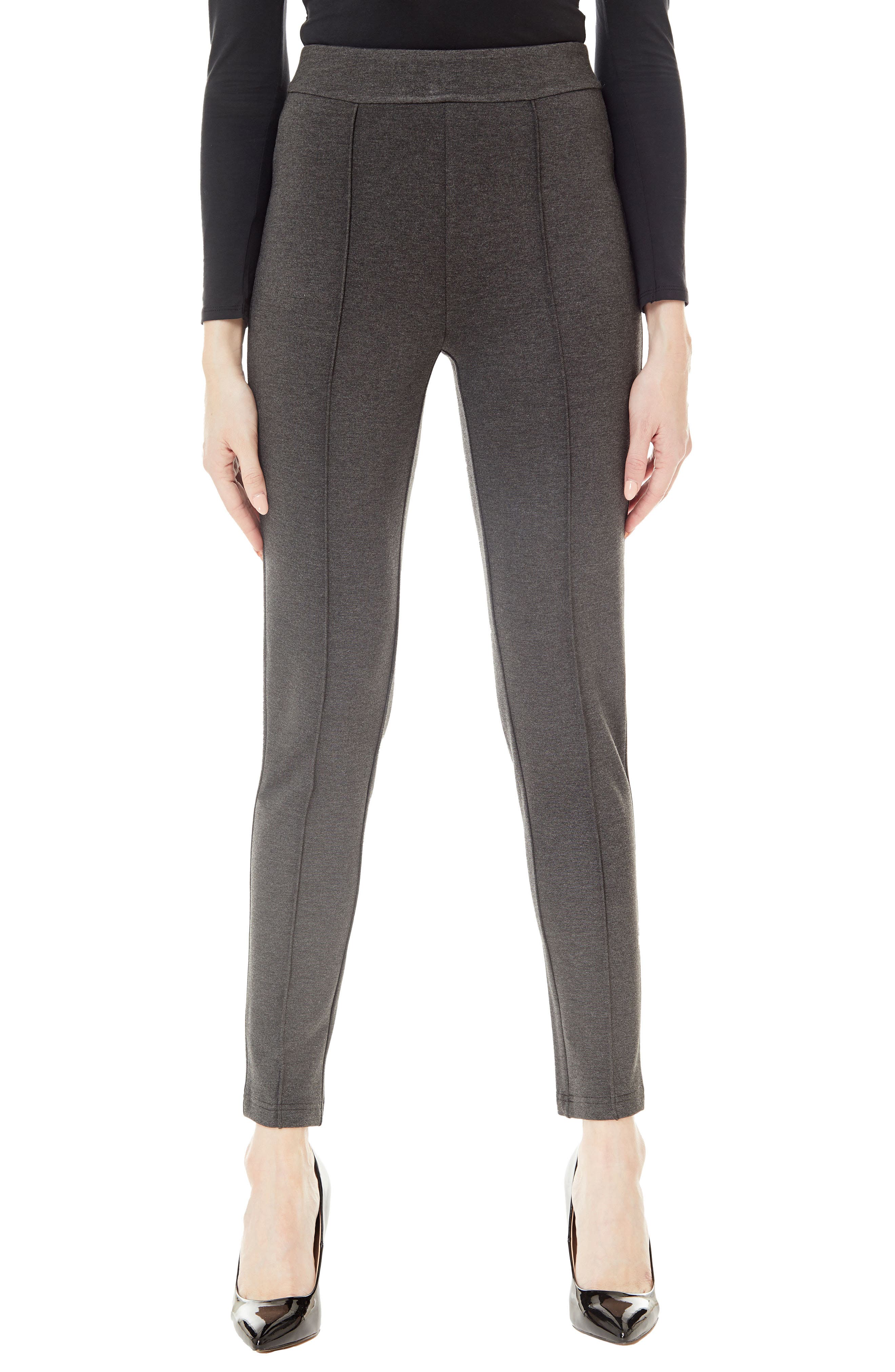 BY DESIGN Sharon Seamed Front Ponte Knit Pants