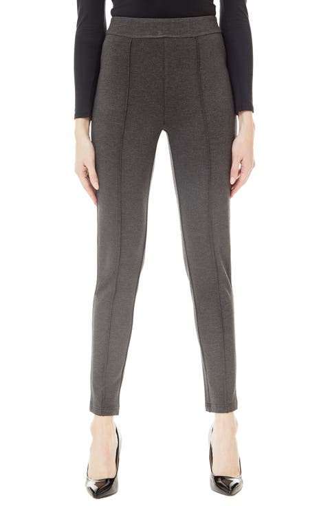 Sharon Seamed Front Ponte Knit Pants