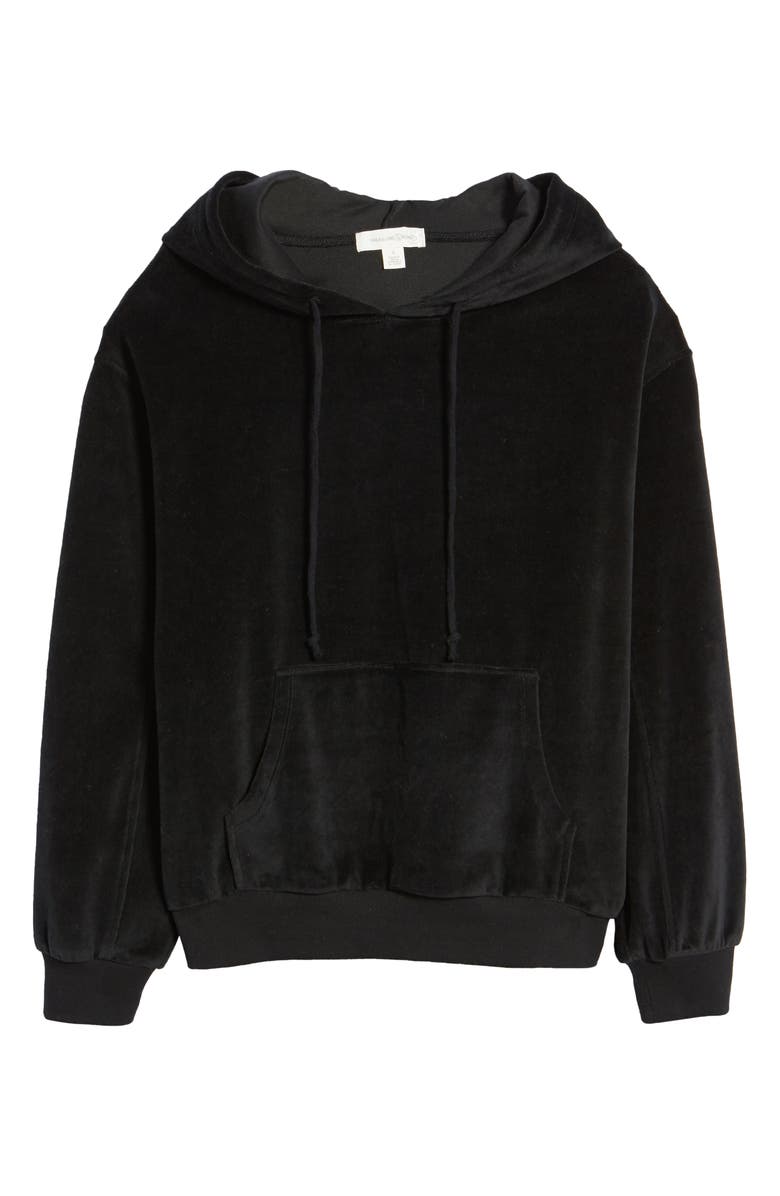 Treasure & Bond Velour Treatment Hoodie, Alternate, color,