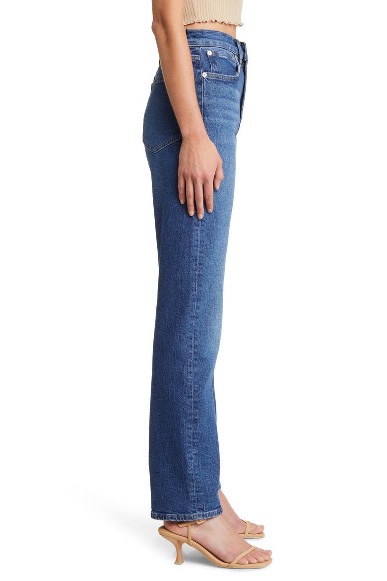 The '90s Straight Leg Jeans, Alternate, color, BARLOW WASH