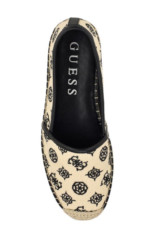 Guess Joelya Platform Espadrille In Gold