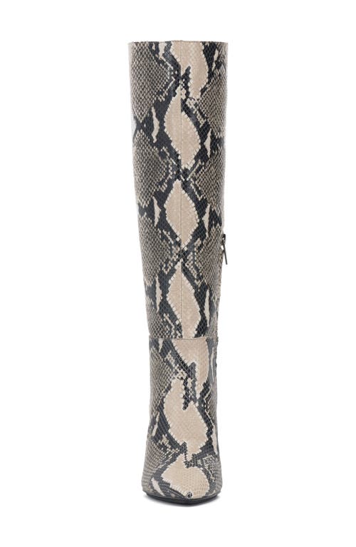 Vince Camuto Brigitte Pointed Toe Knee High Boot In Multi