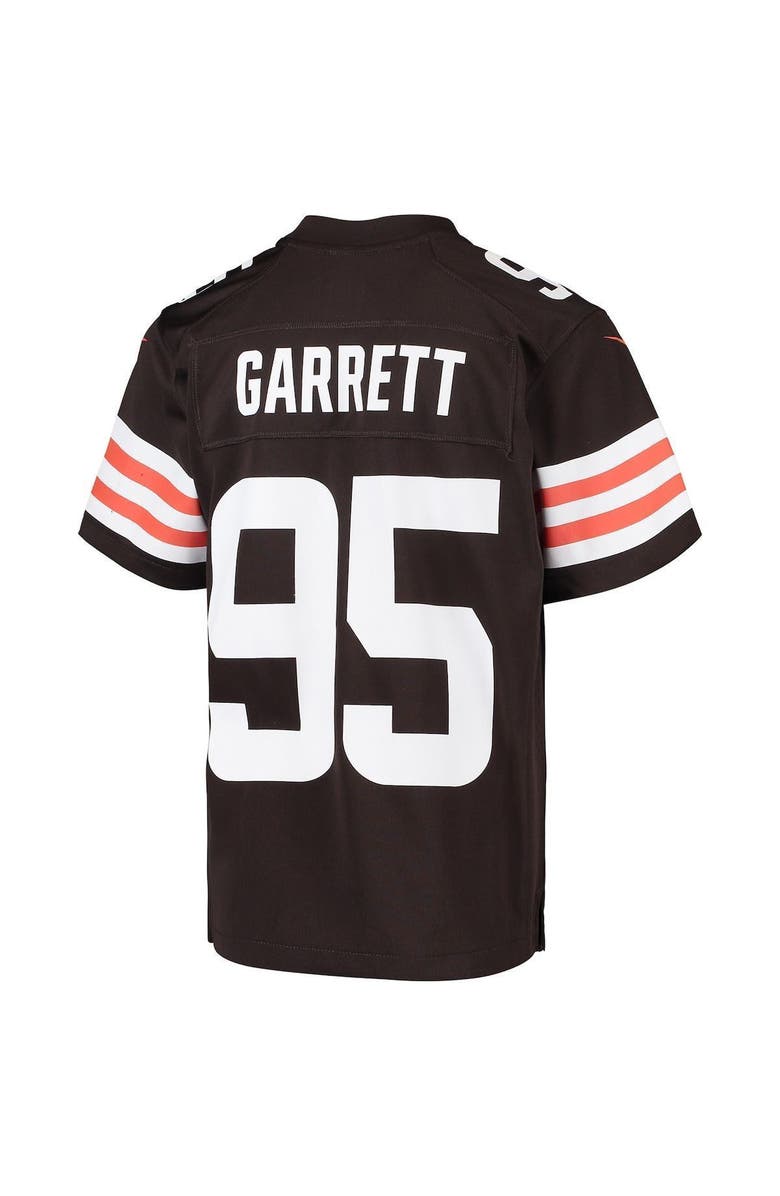 Nike Youth Nike Myles Garrett Brown Cleveland Browns Team Game Jersey, Alternate, color, Brown