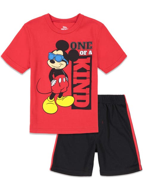 Mickey Mouse & Friends T-Shirt & Mesh Shorts Set (Baby)