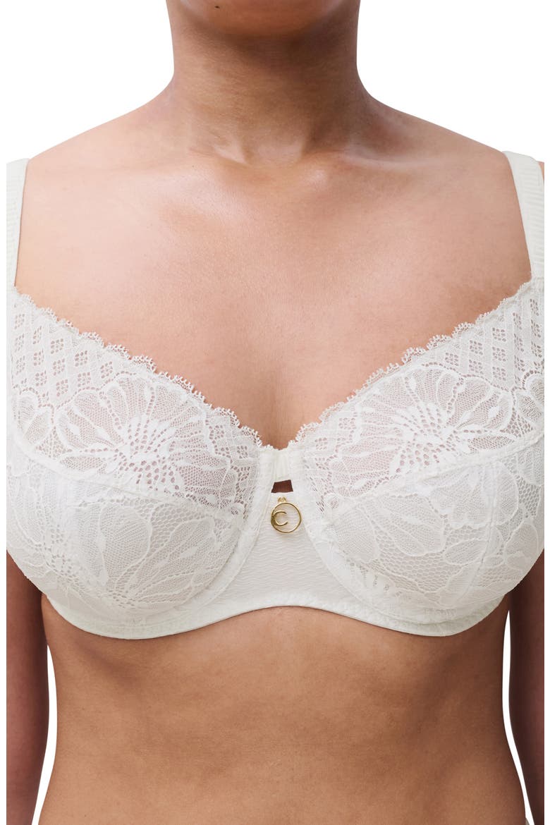 Sublime Full Coverage Underwire Bra, Alternate, color, MILK
