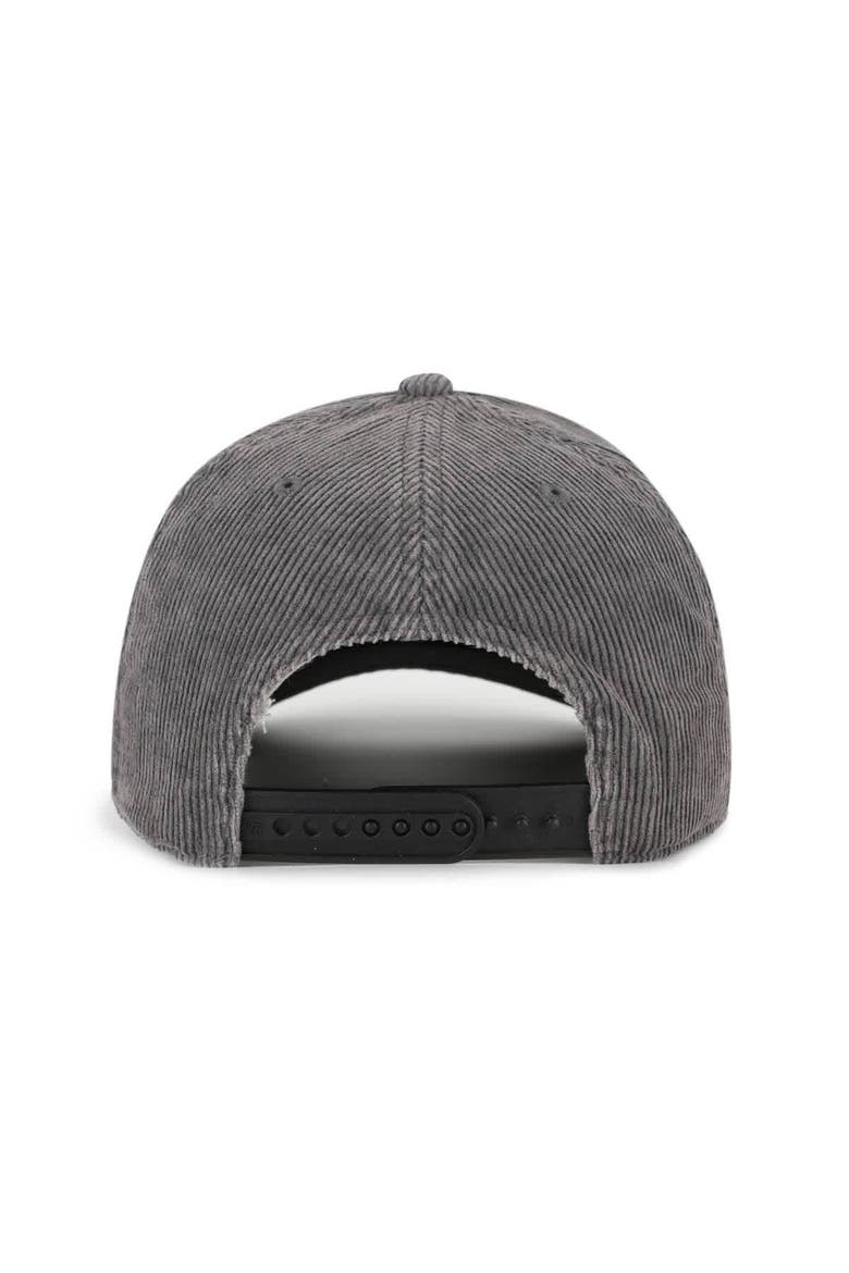 Men's '47  Gray Houston Cougars Reclaim Snow Wash Corduroy Hitch Adjustable Hat, Alternate, color, Gray