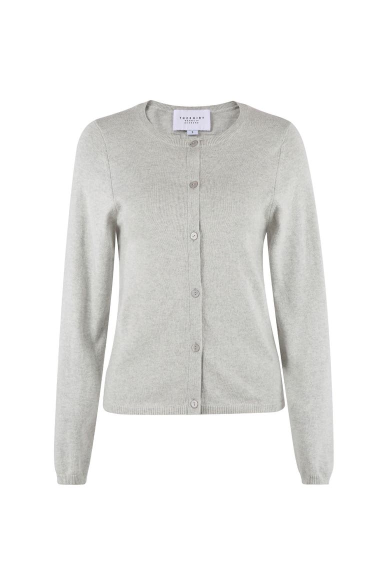 The Crewneck Cotton Cashmere Sweater, Main, color, Fog Grey