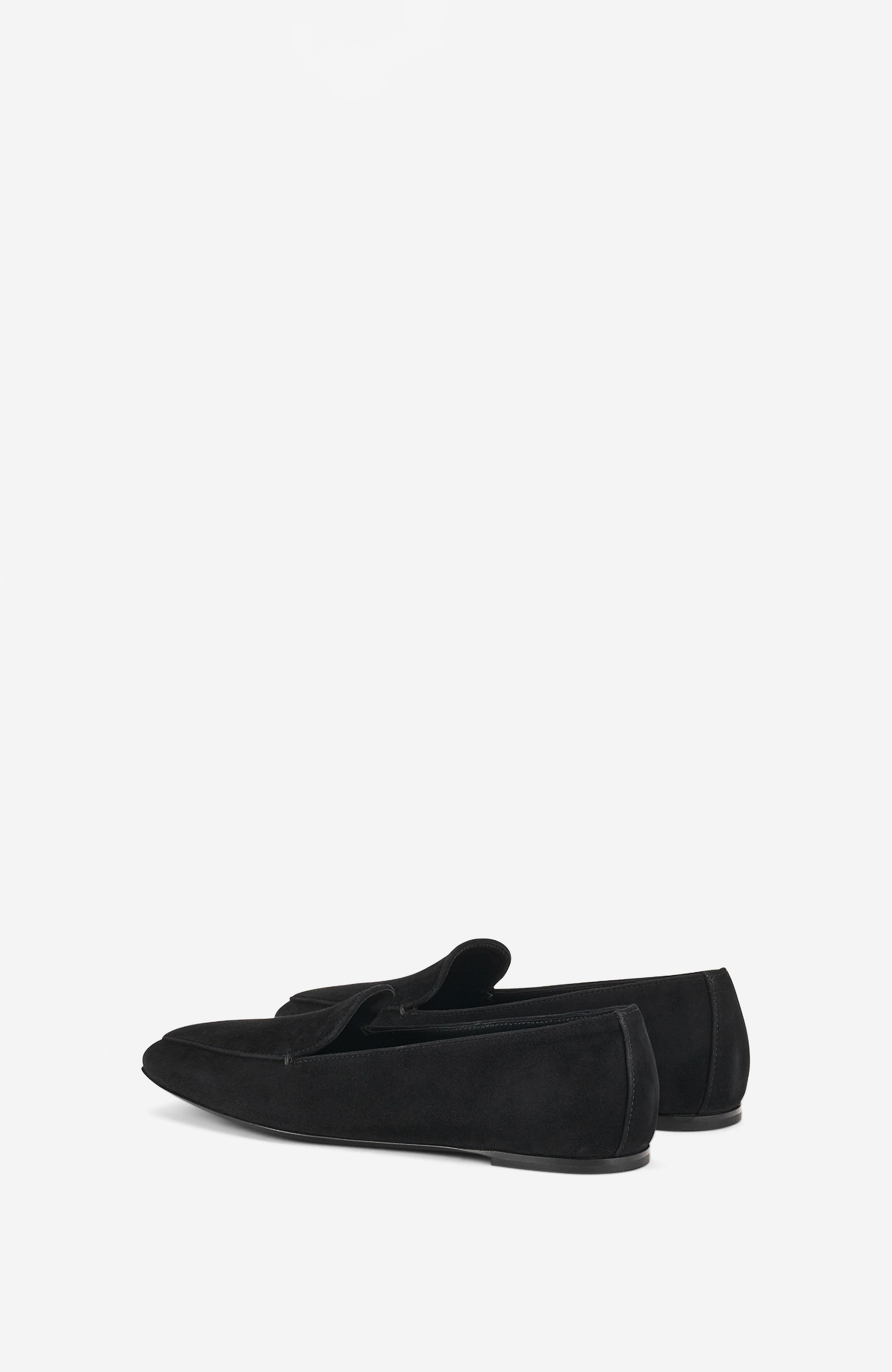 AGL Memi nappa leather loafer, Alternate, color, Black
