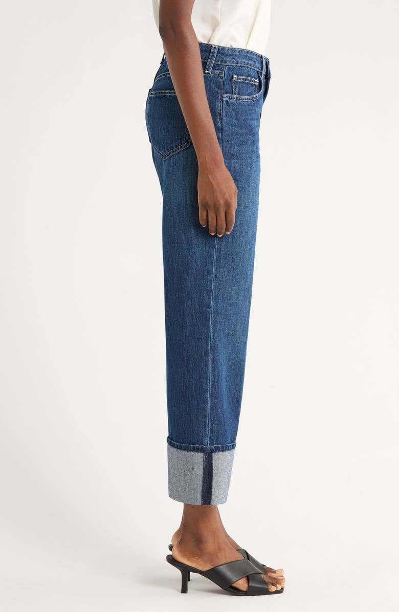 L'AGENCE Leighton Cuff Stovepipe Jeans, Alternate, color, Rampart