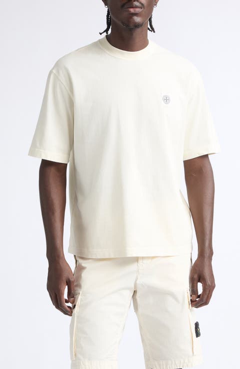 Logo Patch Cotton T-Shirt