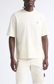 Stone Island Logo Patch Cotton T-Shirt