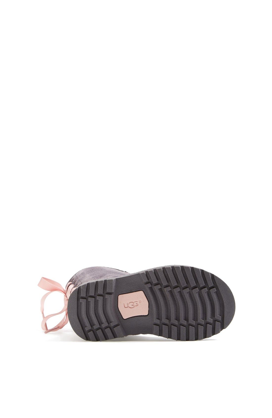 'Corene' Suede Boot, Alternate, color, LOCOMOTIVE GREY
