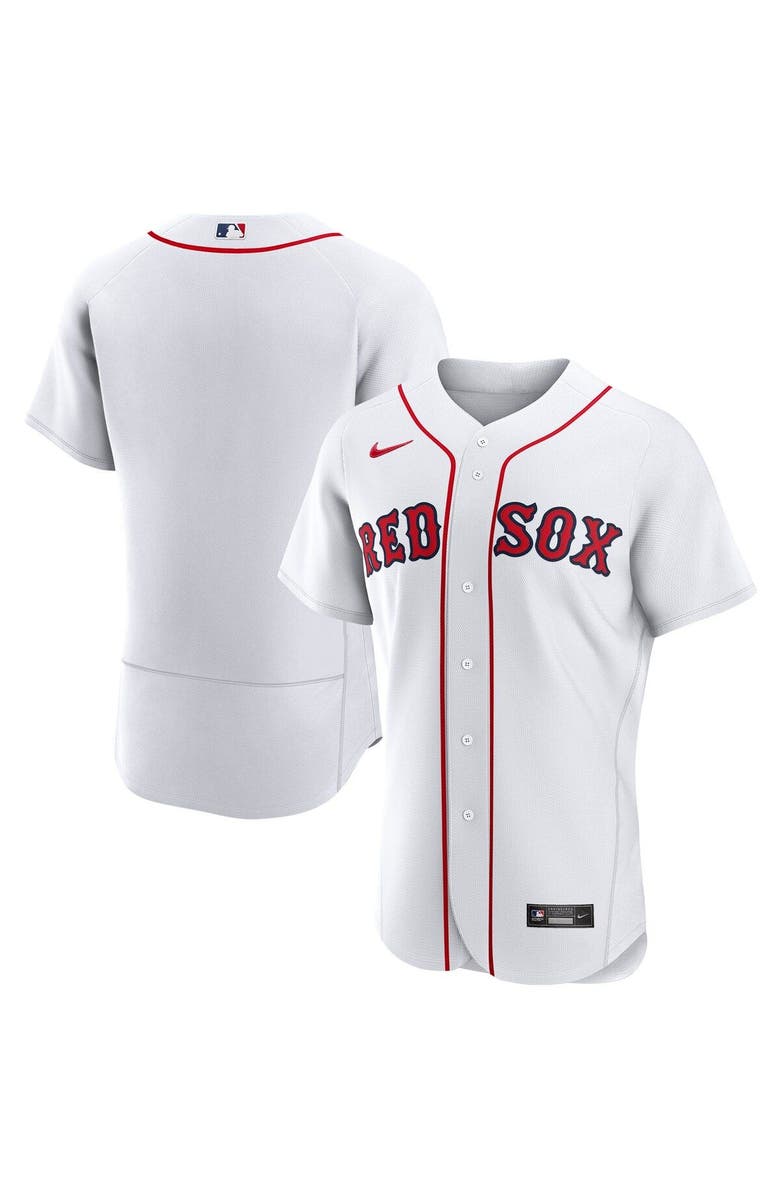 Nike Men's Nike White Boston Red Sox Home Authentic Team Jersey, Main, color, 