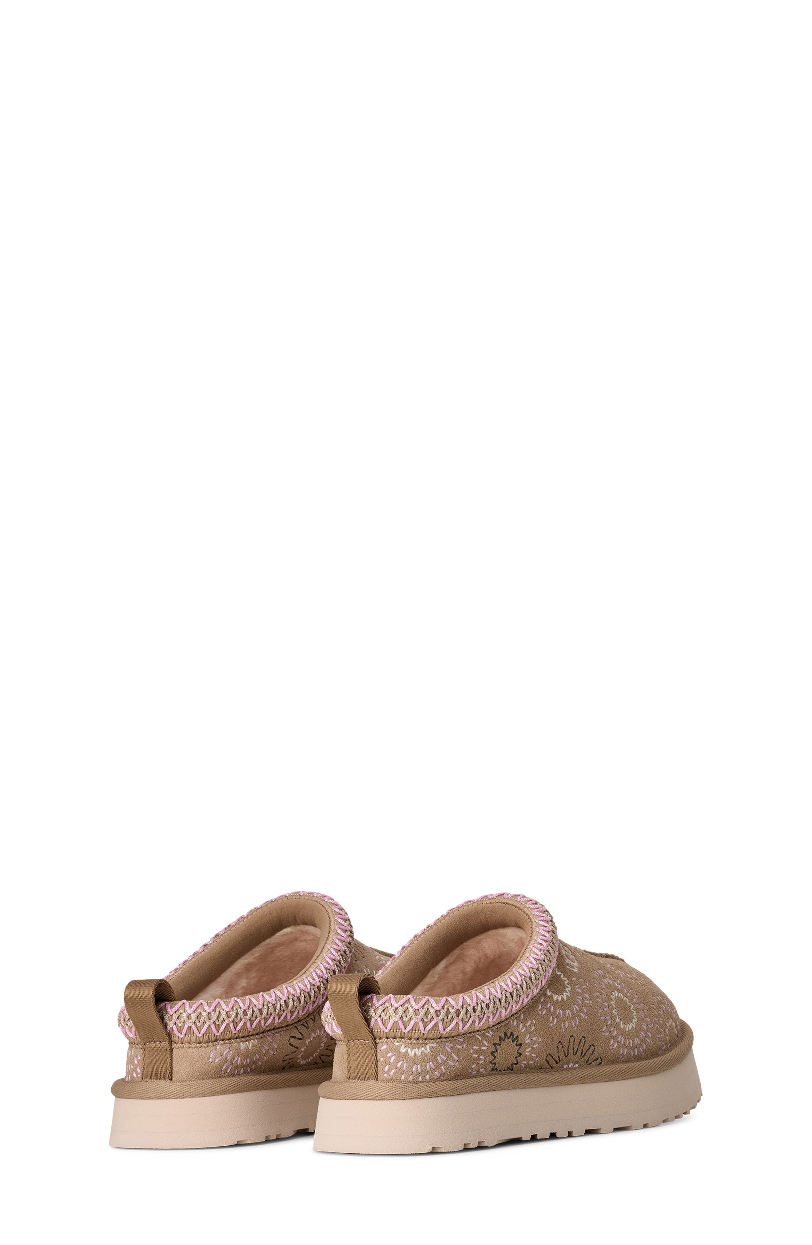 UGG<sup
®</sup
 Kids
 Tazz Sun Stitch Slipper, Alternate, color, Mustard Seed