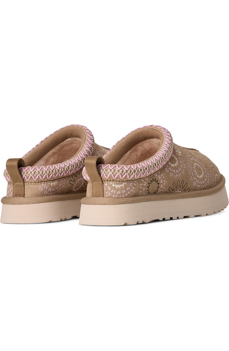 UGG<sup
®</sup
Kids
Tazz Sun Stitch Slipper, Alternate, color, Mustard Seed
