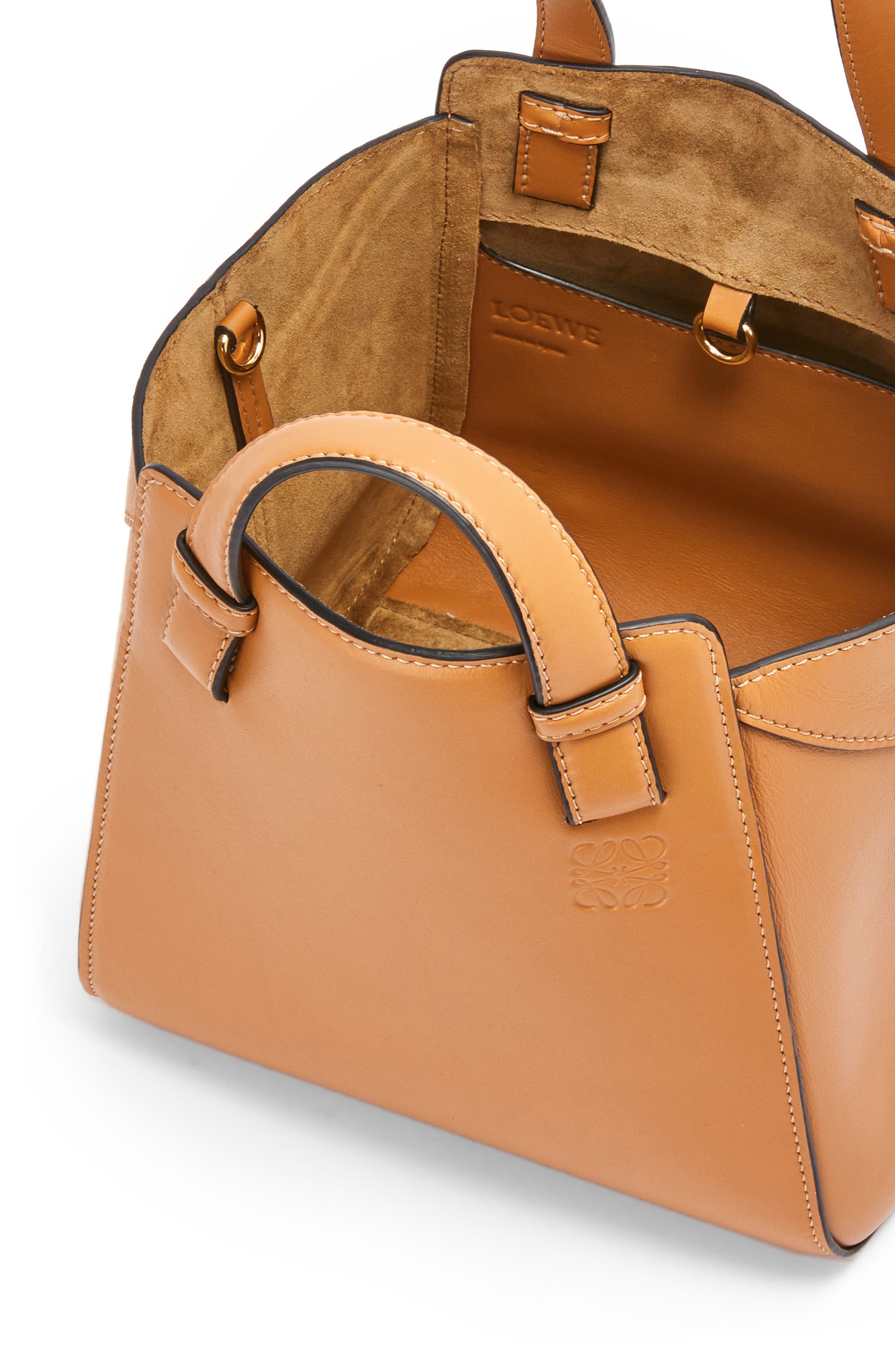 Loewe Hammock Nugget Leather Hobo Bag, Alternate, color, 