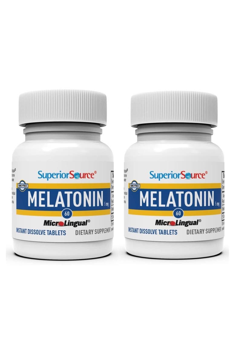 Melatonin Fast-Dissolving Micro Tablets with Chamomile, Main, color, White