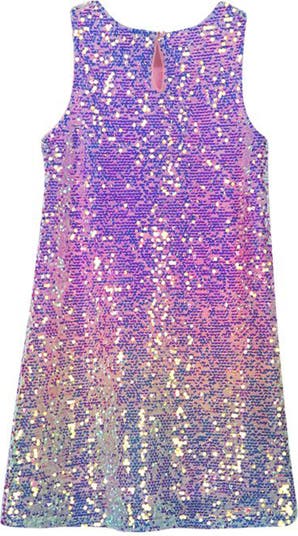 Zunie Kids' Rainbow Sequin Shift Dress | Nordstrom Zunie Kids' Rainbow Sequin Shift Dress | Nordstrom