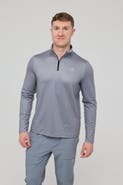 OOSC Elite Activewear 1/4 Zip Top - Grey
