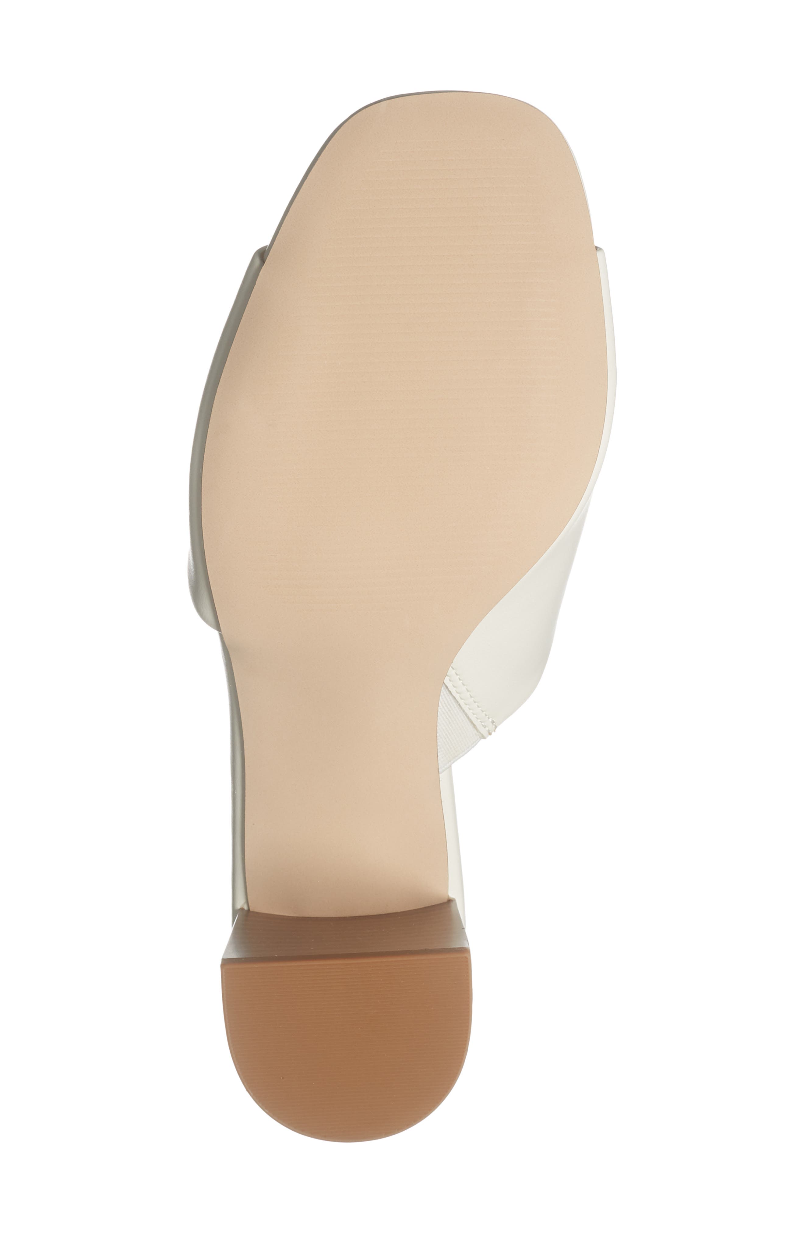 Luella Block Heel Slide Sandal, Alternate, color, IVORY VANILLA