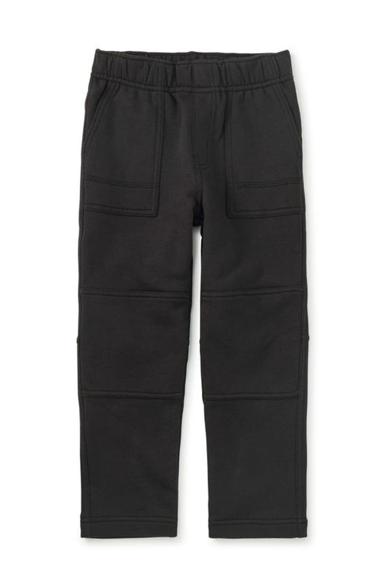 Tea Collection Fall Playwear Pants, Main, color, Jet Black