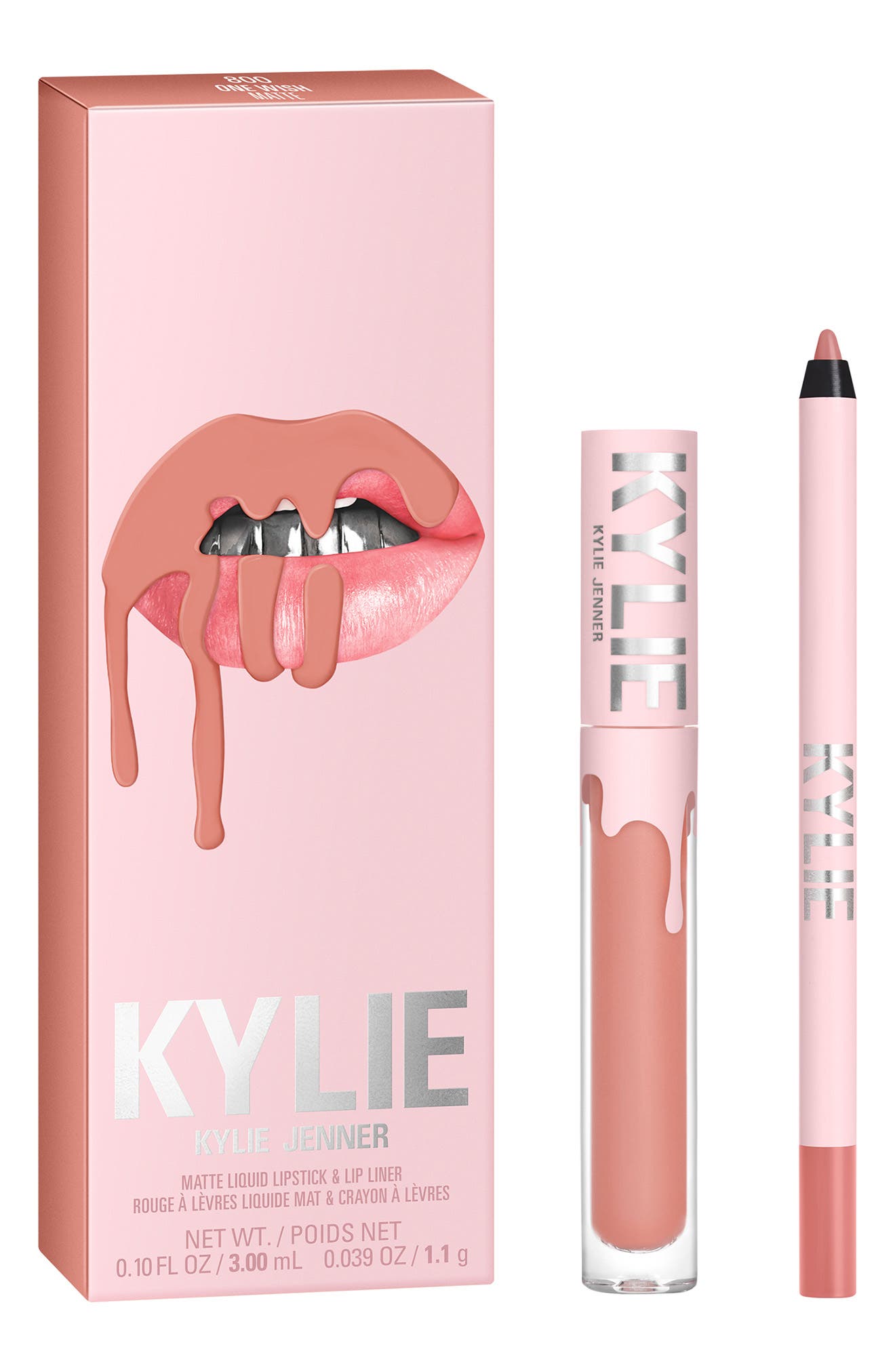 Kylie Cosmetics Matte Lip Kit in One Wish at Nordstrom