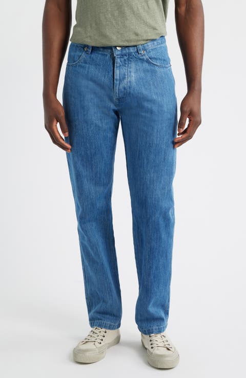 Straight Leg Organic Cotton Jeans