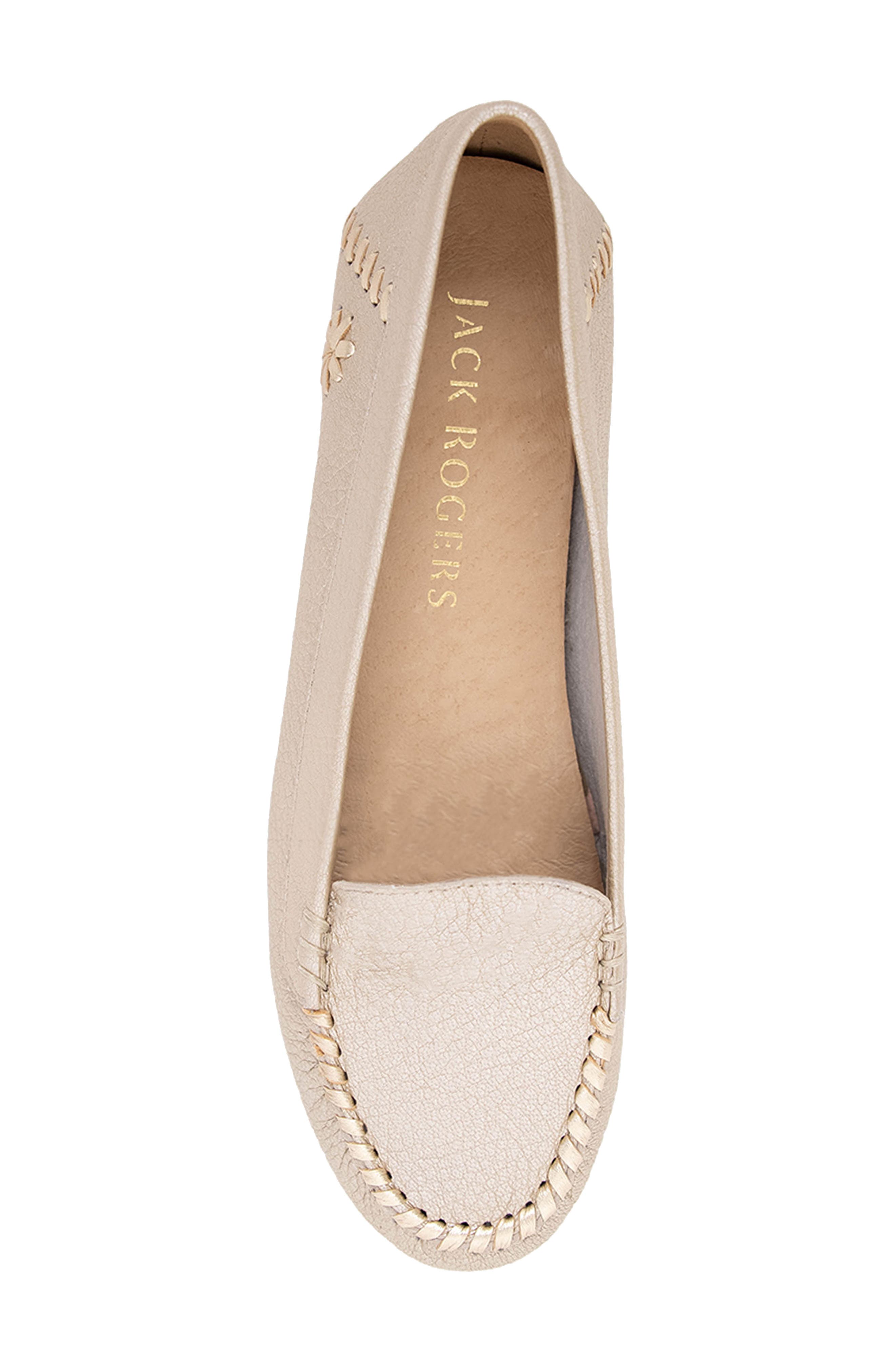 Millie Loafer, Alternate, color, PLATINUM LEATHER