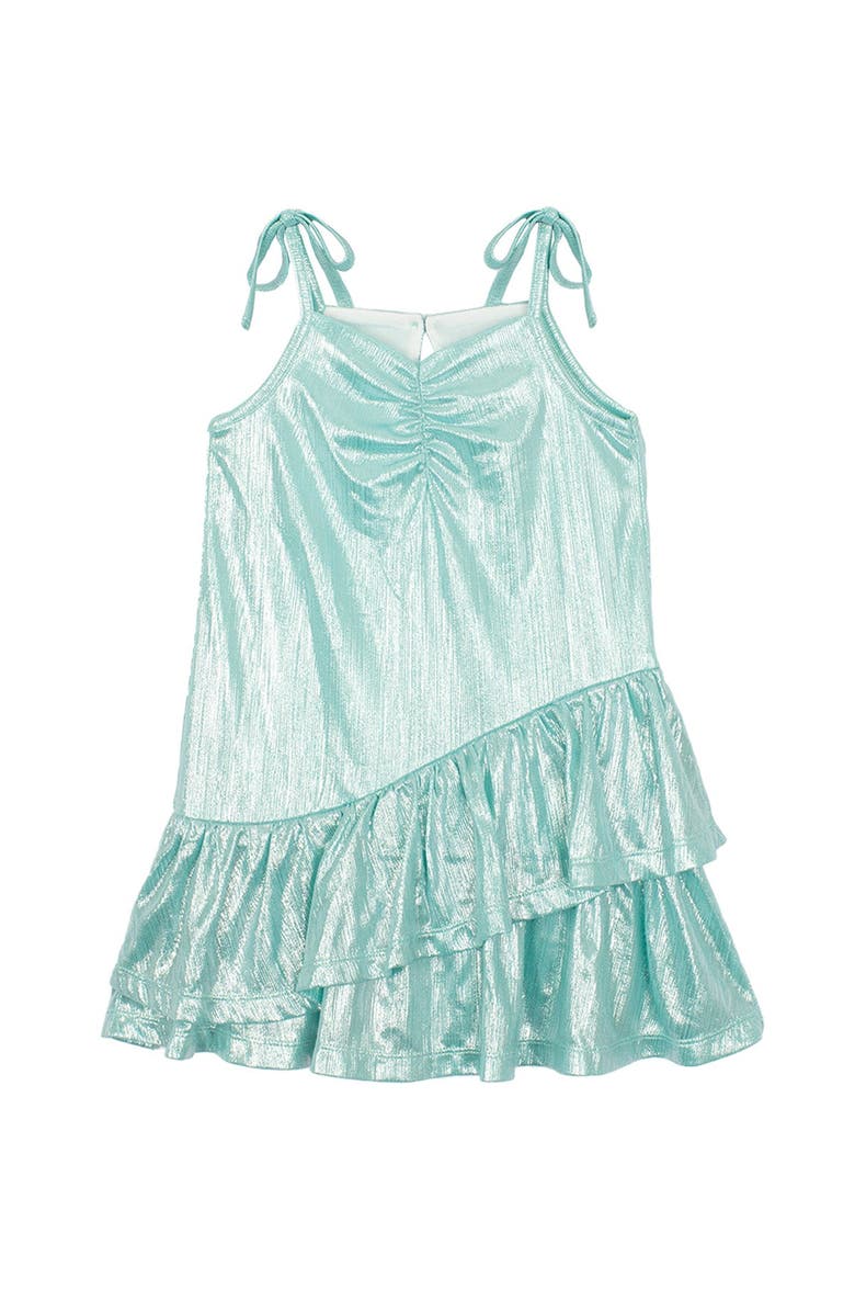 Isobella & Chloe Aqua Dress, Main, color, Green