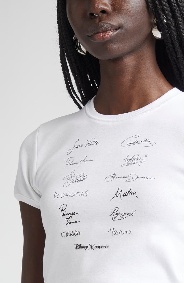 Coperni x Disney Signatures Graphic T-Shirt, Alternate, color,