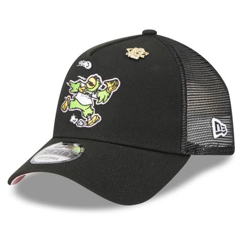 Men's New Era  Black Pittsburgh Pirates 2025 Big League Chew A-Frame 9FORTY Adjustable Trucker Hat