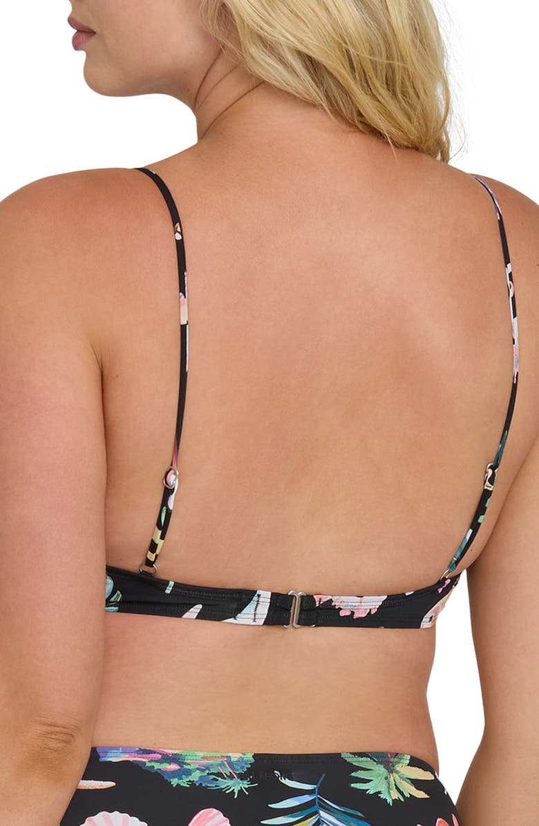 Billabong Party Wave Jaclyn Crop Bikini Top, Alternate, color, 