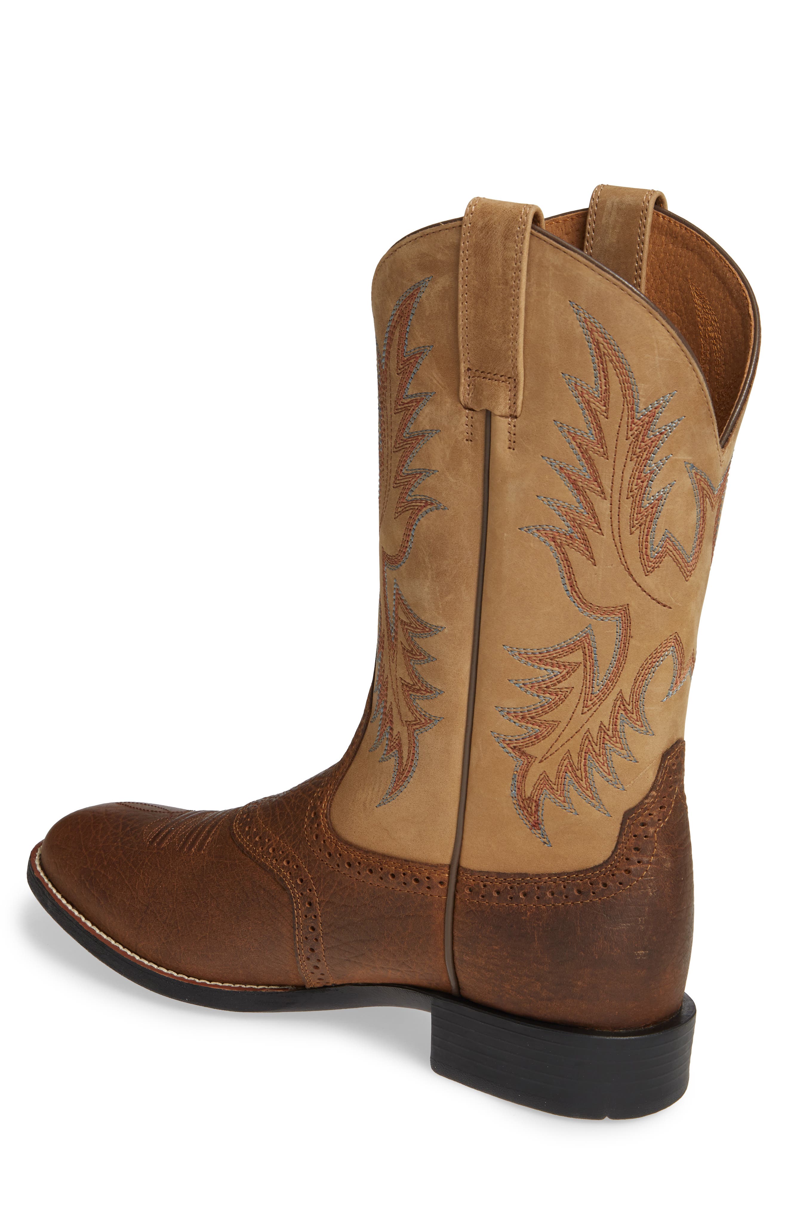 Ariat Heritage Stockman Cowboy Boot, Alternate, color, Brown