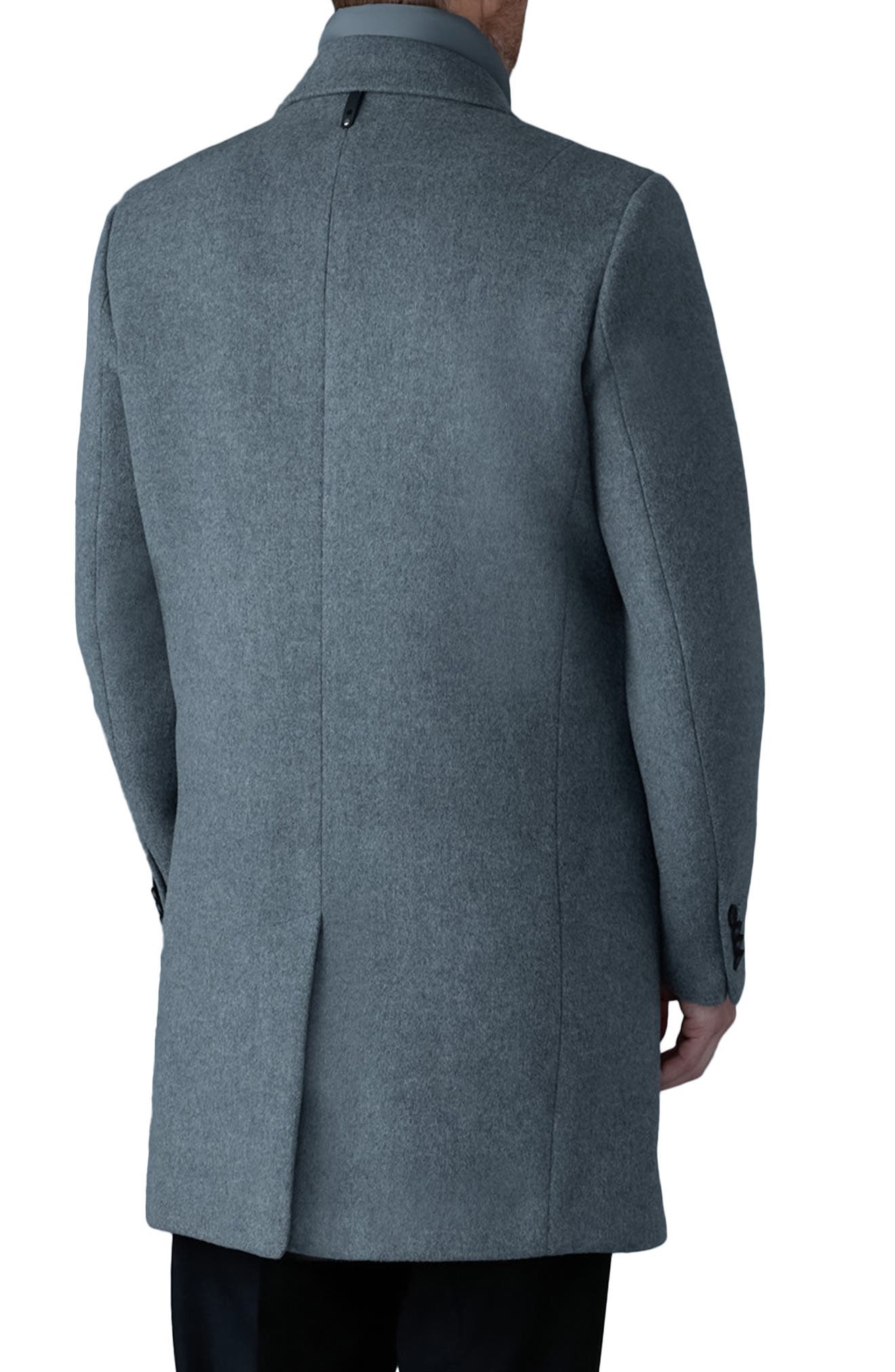 Skai-SLB Virgin Wool Coat with Removable Down Bib - image 4
