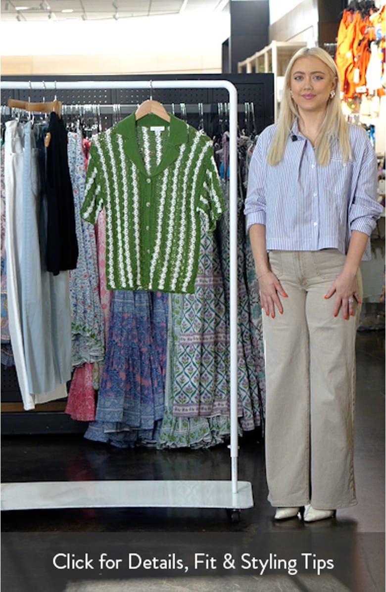 Stitchy Stripe Sweater, sales video thumbnail