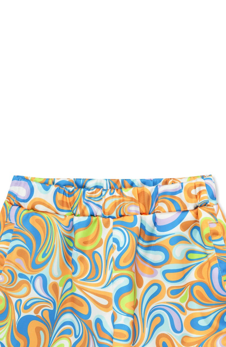 Truce Kids' Swirl Print Camisole & Shorts Set, Alternate, color, 