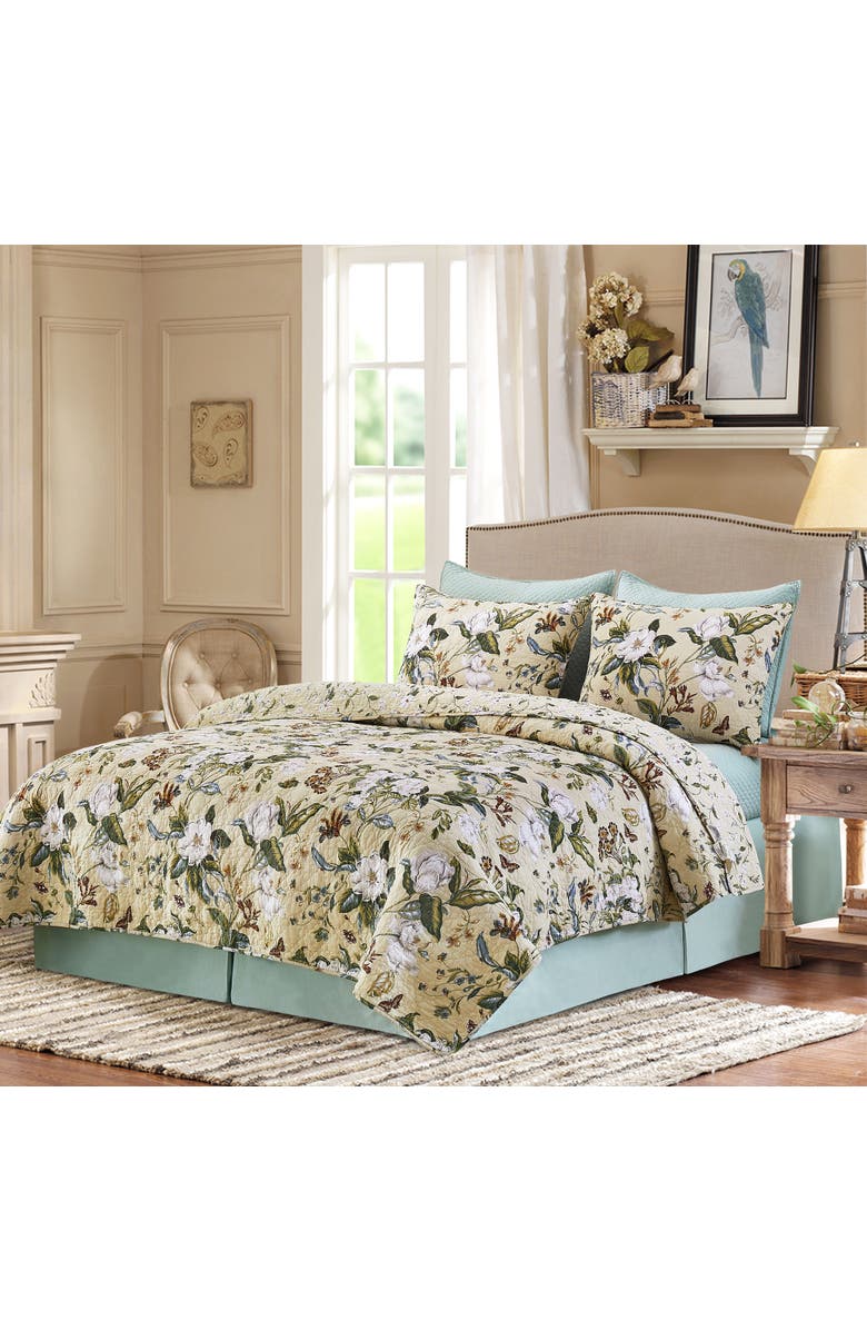 C&F Home Garden Images Quilt Bedding Collection, Alternate, color, Green