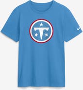Nike Men's Nike Light Blue Tennessee Titans Essential Logo T-Shirt