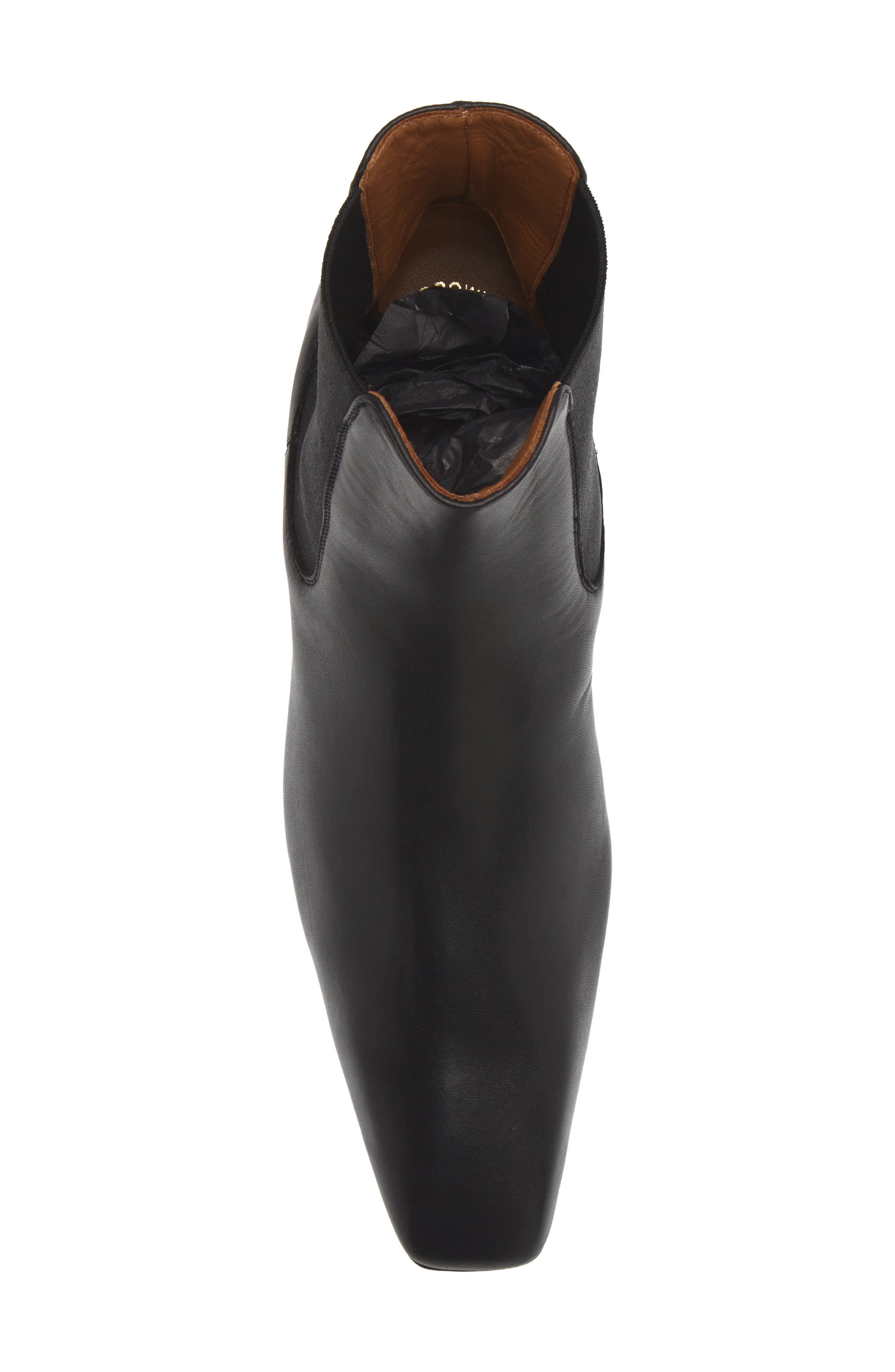 Nemoli Leather Chelsea Boot, Alternate, color, BLACK CALF