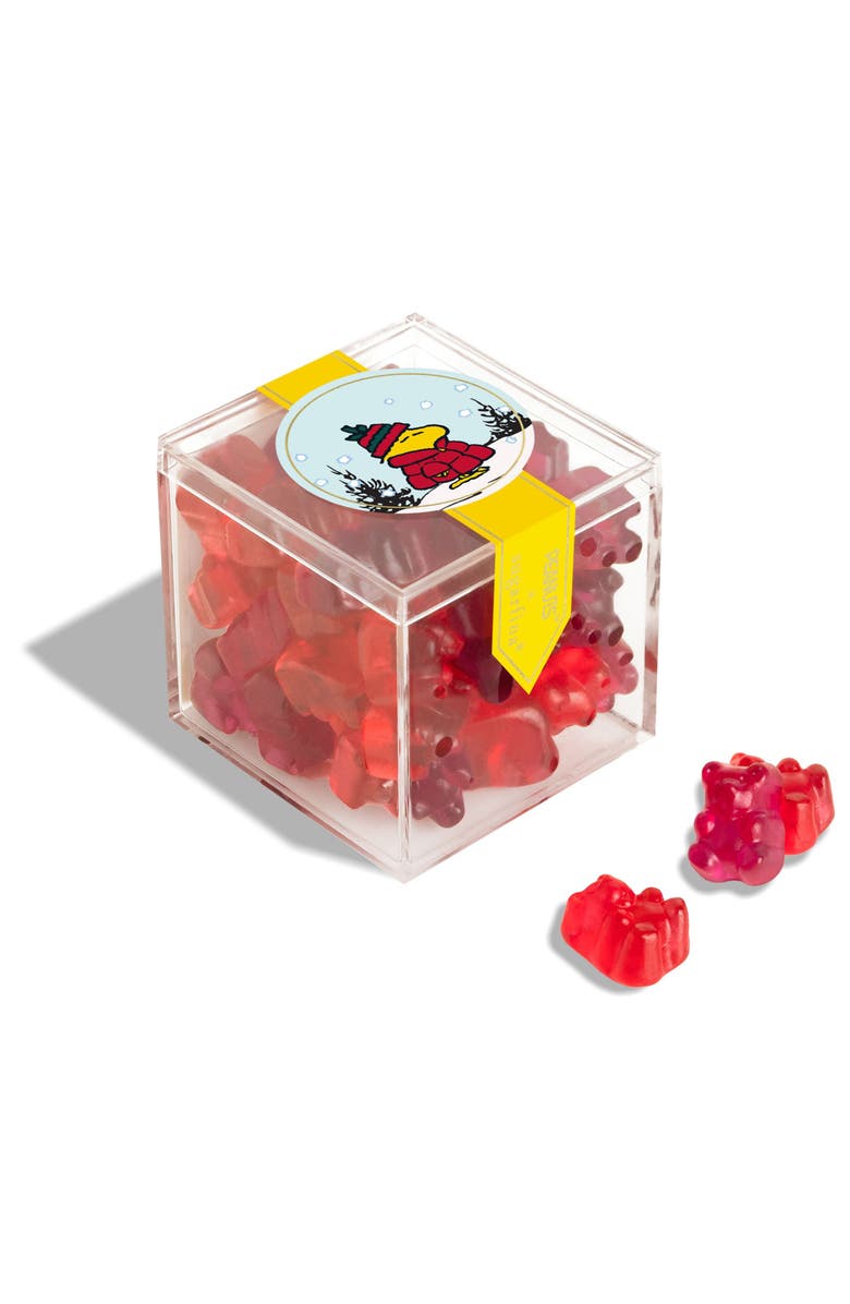 sugarfina x Peanuts Woodstock Jelly Bears Set of 4 Candy Cubes, Alternate, color,