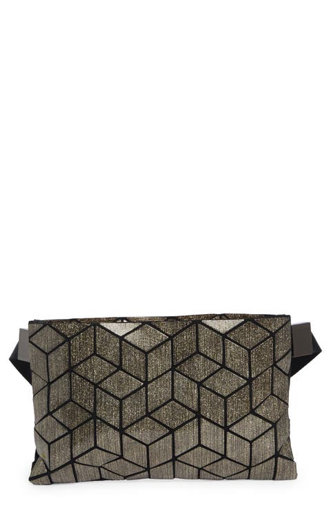 Glitter Geo Belt Bag