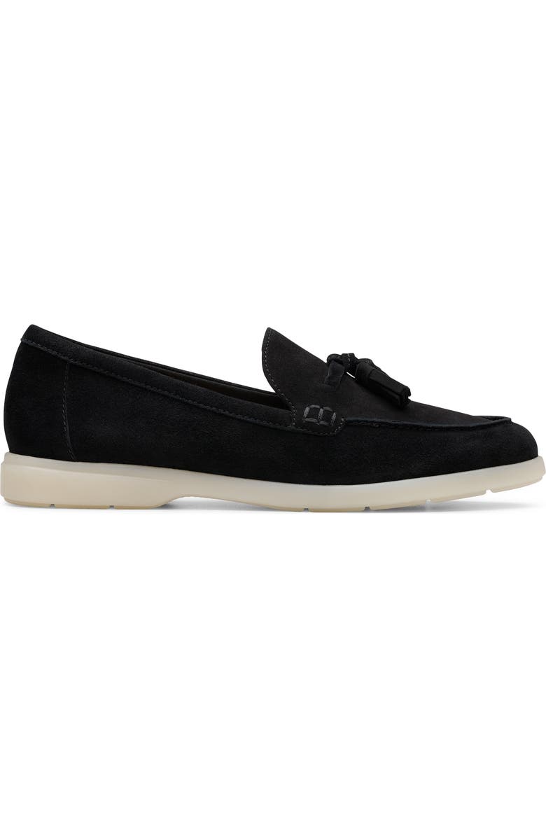 Clarks<sup>®</sup> Narini Edge Loafer, Alternate, color, Black Suede