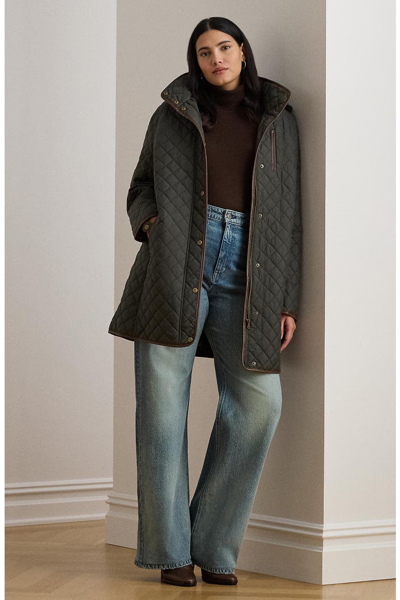 Quilted Jacket, Alternate, color, LITCHFIELD LODEN