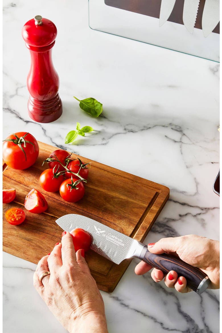 LE CONNOISSEUR™ Epicure 7-Piece Knife Block, Alternate, color, Silver