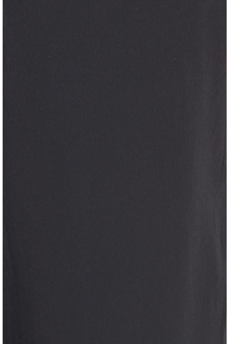 Zip Detail Track Pants, Alternate, color, BLACK