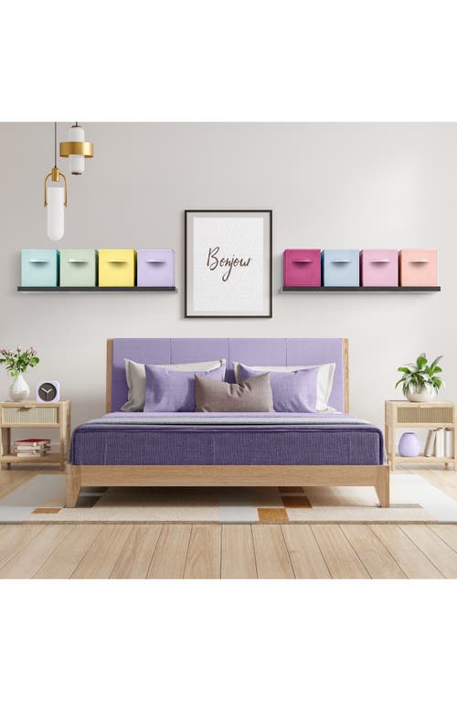 Sorbus 8-pack Foldable Storage Cube Bins In Light Pastels