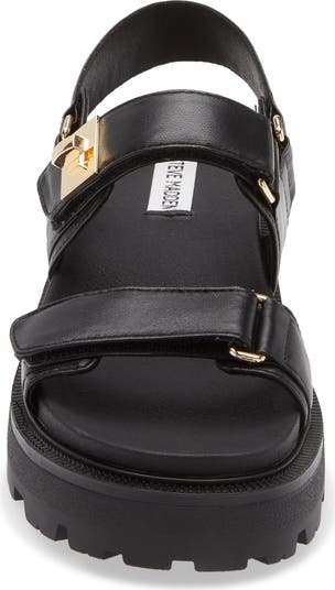 Steve Madden Supermona Lug Sole Slingback Sandal (Women